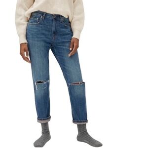 Everlane - NWT The Summer Distressed Straight Ankle Jean Sz 27